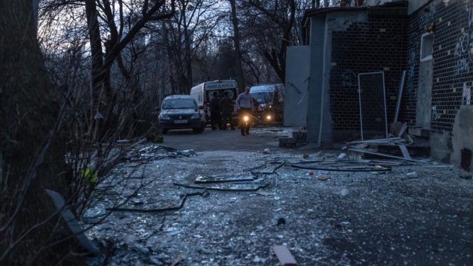 At least one dead in Russian missile attacks on Kyiv