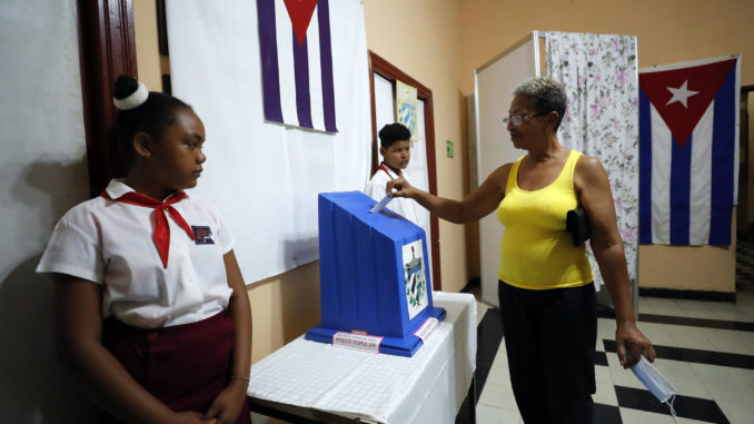 Elecciones parlamentarias en Cuba