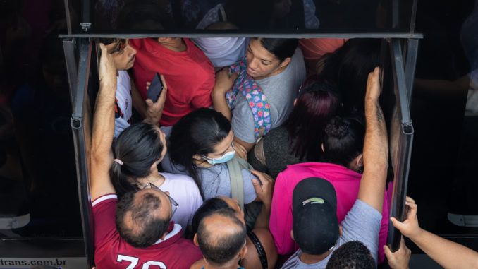 Convulsión en el transporte de Sao Paulo por huelga en el metro