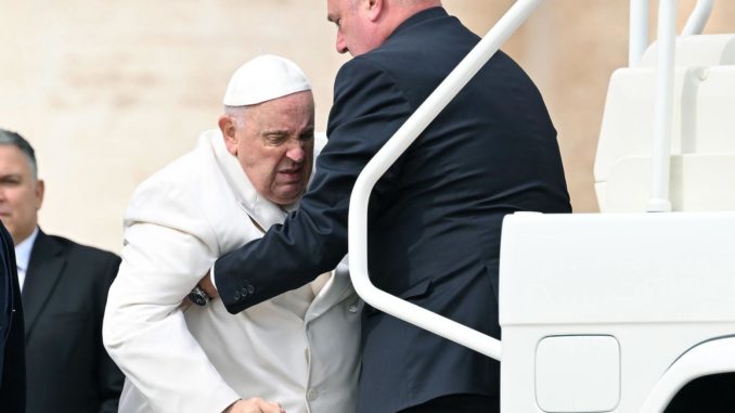 Pope Francis is treated for respiratory infection at a hospital in Rome