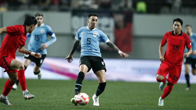 Soccer friendly - South Korea vs Uruguay