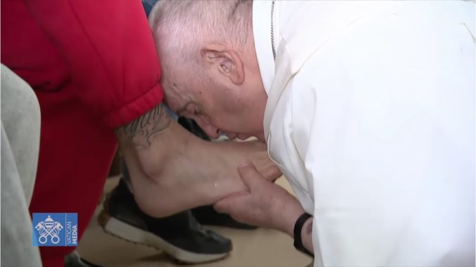 Papa Jueves Santo