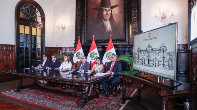 Gobierno de Peru Imagen tomada de Twitter