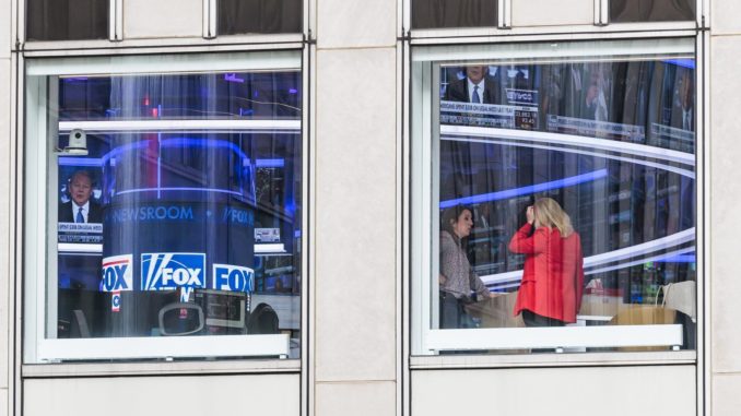 Fox News HQ following Dominion case settlement