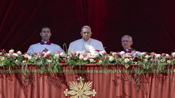 Pope Francis leads Easter Mass