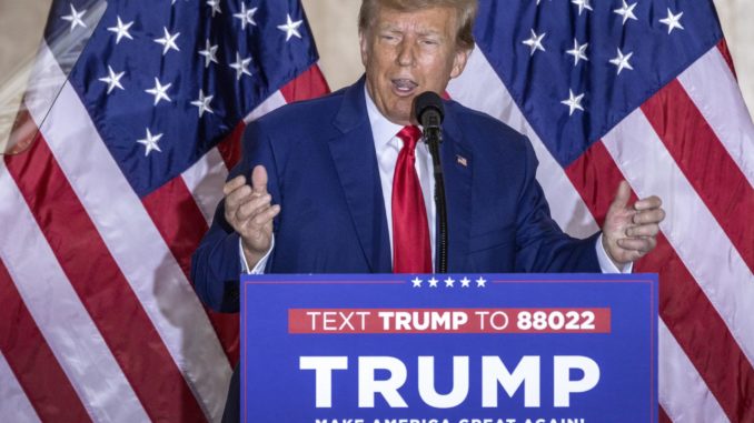 Former President Trump's remarks in Florida