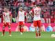Munich (Germany), 10/01/2023.- Bayern players react during the German Bundesliga soccer match between FC Bayern Munich vs RB Leipzig in Munich, Germany, 20 May 2023. (Alemania) EFE/EPA/Anna Szilagyi (ATTENTION: The DFL regulations prohibit any use of photographs as image sequences and/or quasi-video.)