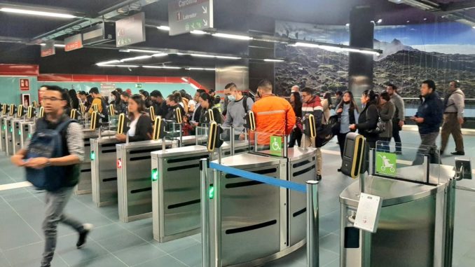 Metro de Quito Foto obtenida de Twitter