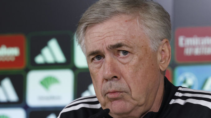 Rueda de prensa del Real Madrid