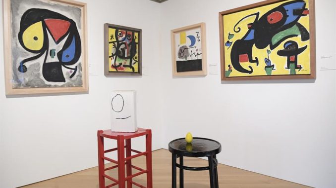 cuadro de Miró en USA