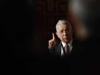 Álvaro Uribe, expresidente colombiano. EFE/Biel Aliño