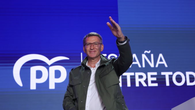 Cierre de campaña del PP en Madrid