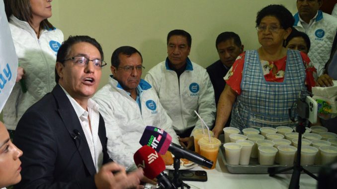 CUENCA-FERNANDO VILLAVICENCIO-CANDIDATO PRESIDENCIA