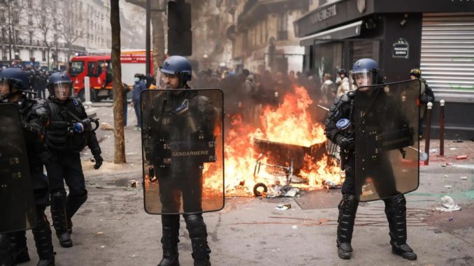 paris protestas