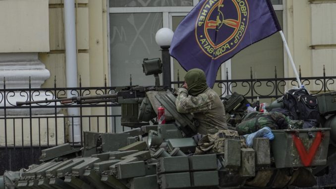 Wagner Group claims control of key sites in Rostov-on-Don