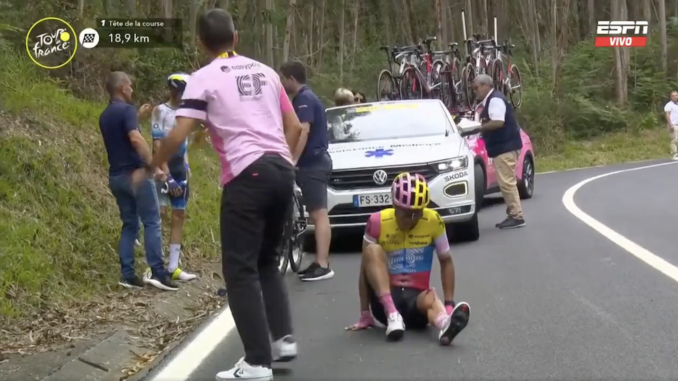 carapaz cae