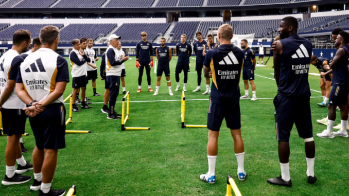 Real Madrid. Real Madrid.