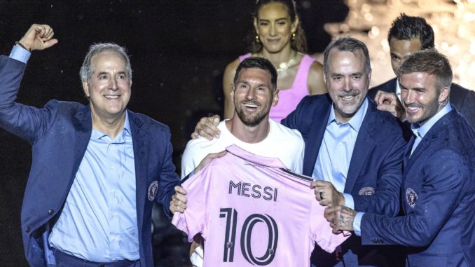 Lionel Messi presentation at Inter Miami CF