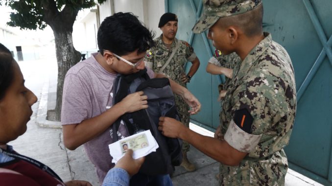 ELECCIONES GYE AMBIENTE ELECTORAL SEFURIDAD.