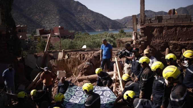 Rescue team at work in Ouirgane as death toll from Morocco's earthquake crosses 2,000