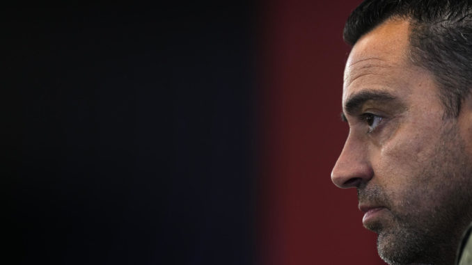 Rueda de prensa de Xavi Hernández