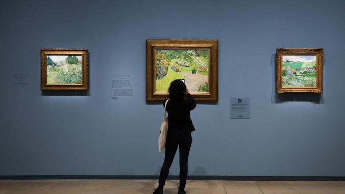 Exhibition 'Van Gogh in Auvers sur Oise, last months' at Orsay Museum in Paris