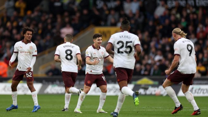 English Premier League - Wolverhampton Wanderers vs Manchester City