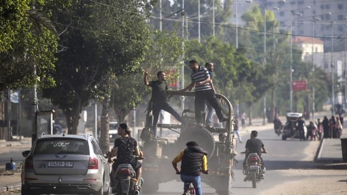 Rocket launches on Israel from Gaza