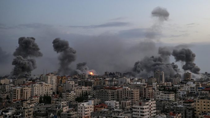 Israeli air strike on Gaza