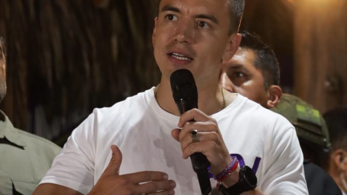 ELECCIONES - NOBOA PRESIDENTE