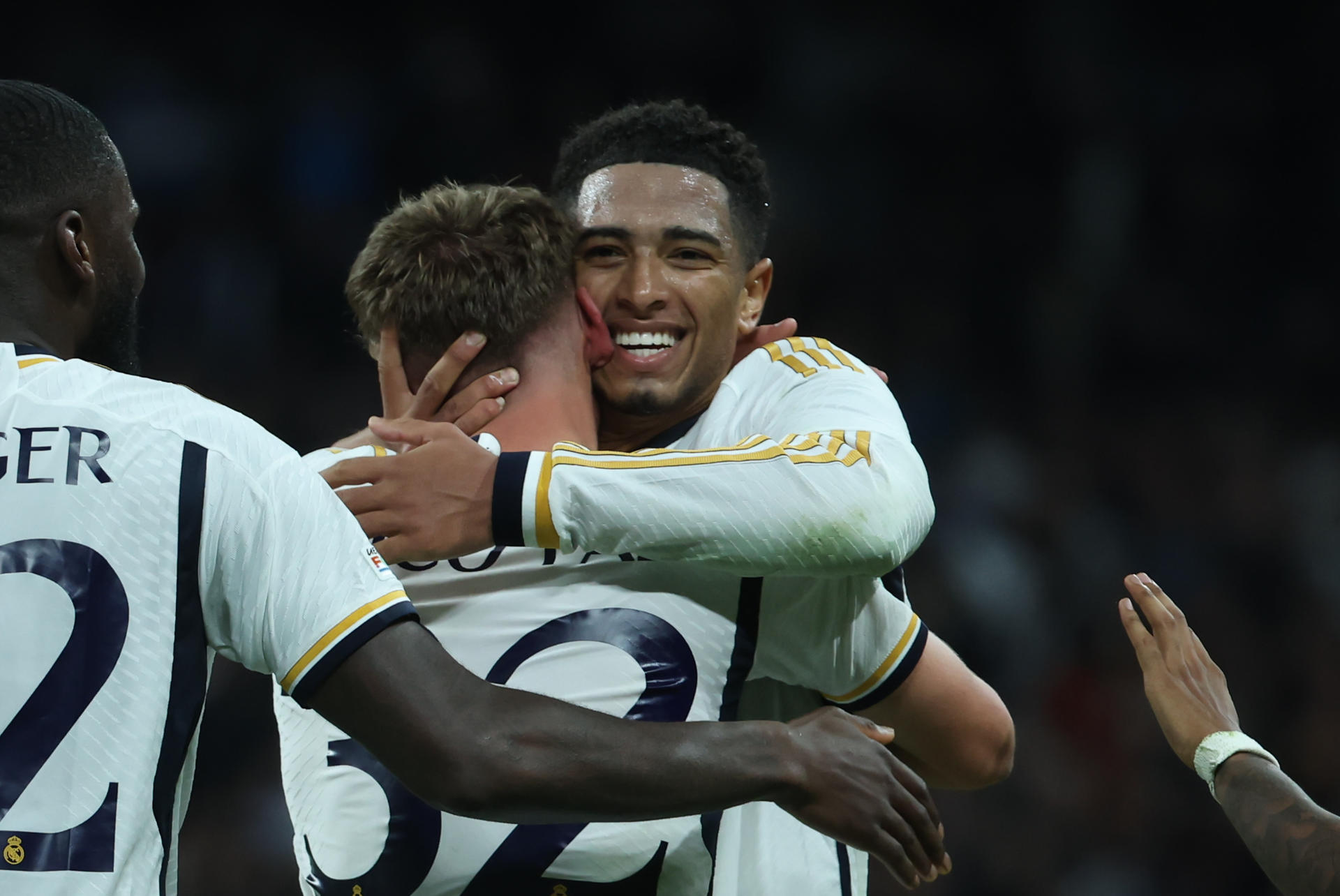 Rodrygo: «Es difícil marcar más goles que Bellingham»