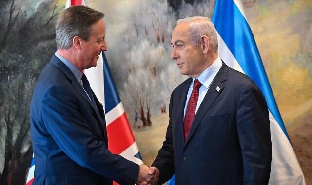Netanyahu Cameron