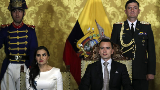 Daniel Noboa asume como el nuevo presidente de Ecuador para completar el periodo hasta 2025