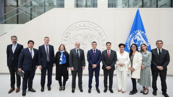 Daniel Noboa, en Washington, el 5 de noviembre de 2023.