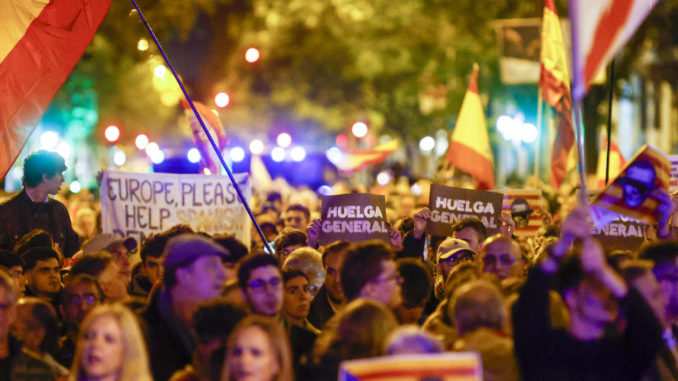 Manifestación en Madrid