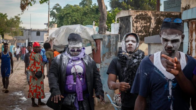Fete Gede ceremonia tradicional de Vudú en Haití