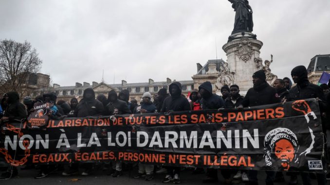 Protestas en Francia