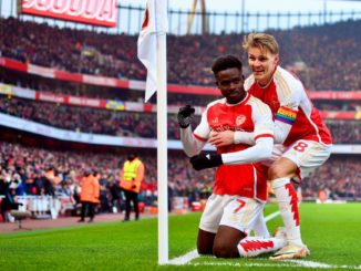 Arsenal.- Saka (Diciembre, 2023