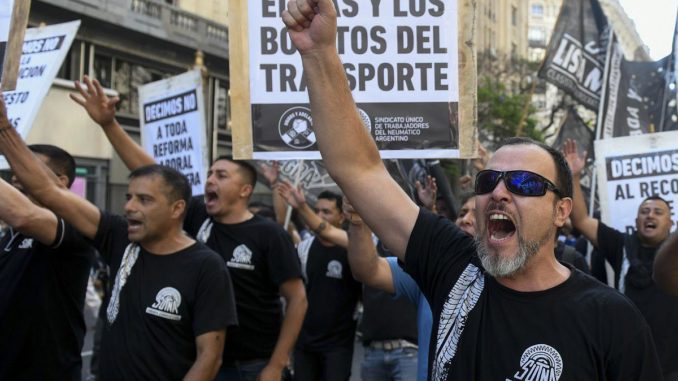 protestas en buenos aires