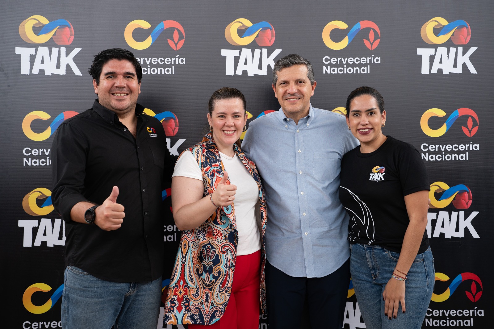 Pie de foto: Javier Basulto, director de Logística de CN; Olga Barreiro, directora de RRHH de CN; José Luis González, Presidente CN; y Analía Castillo, Jefa de Atracción de Talento y Marca Empleadora.