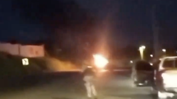 carros incendiados