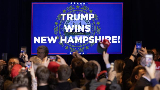 New Hampshire Republican Primary Election night