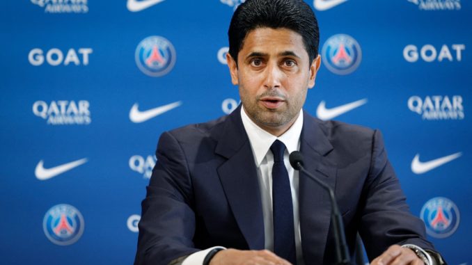 PSG president Al Khelaifi PSG president Al Khelaifi