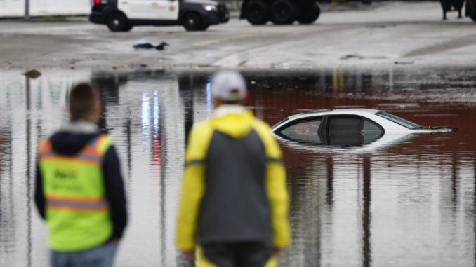 Atmospheric River Storm Hits Southern California