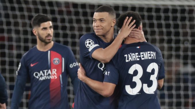 UEFA Champions League Round of 16, 1st leg - PSG vs Real Sociedad