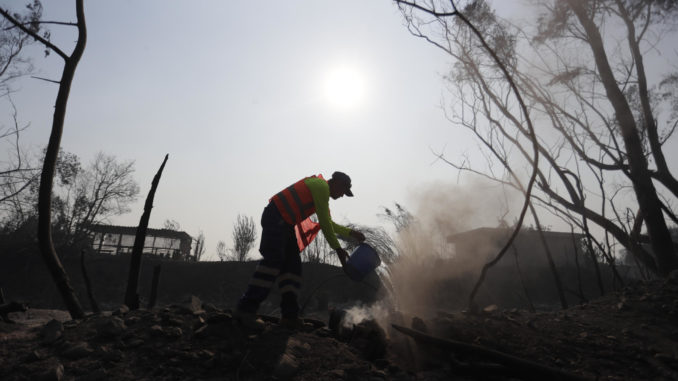 Varias víctimas en múltiples incendios simultáneos registrados en el centro de Chile