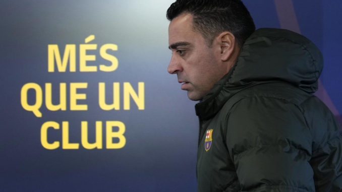 Rueda de prensa de Xavi Hernández