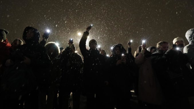 Vigil for Alexey Navalny