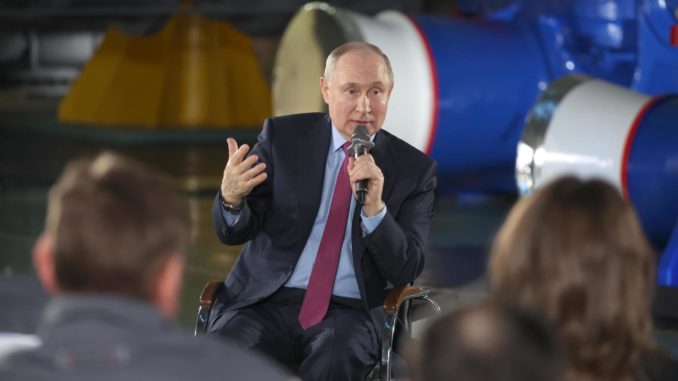 Russian President Vladimir Putin visits Ural Federal District of Russia