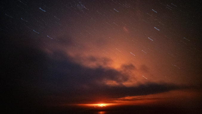 El campo de lava del volcán La Cumbre, en las Galápagos, llega a 8 kilómetros de longitud